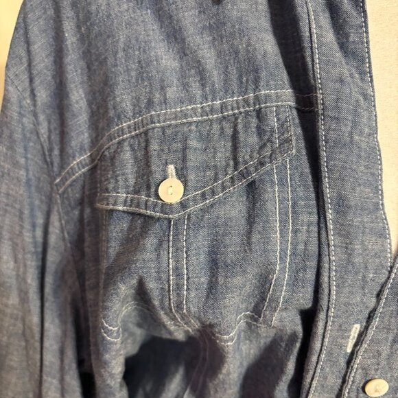 HESTER & ORCHARD Women's 100% Cotton Button Down Shirt - 3x - Picture 4 of 12